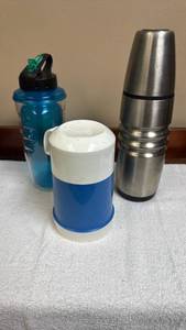 lot 757 image: Mixed Lot of Thermos Bottles and Insulated Water Bottles