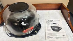 lot 858 image: Presto Stirring Popcorn Popper with Instructions