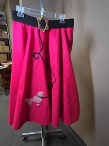 lot 1162 image: Handmade poodle skirt - estimated size 8-10