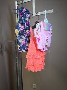 lot 1166 image: Three new with tag young girls sized 10 and 12 swimsuits