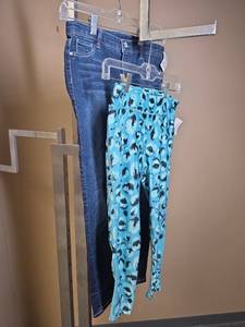 lot 1168 image: Young girls size 14 jeans and leggings