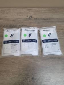 lot 1171 image: 3 oasis brand new size large compression socks
