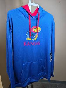 lot 1181 image: Mens Sz XXL new with tags KU hoodie