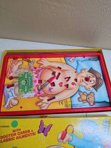 lot 1308 image: Operation Board Game - open box but appears unused