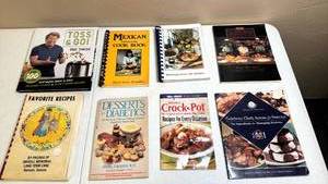 lot 1345 image: Cookbook Collection Recipe Books Bundle