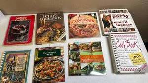 lot 1346 image: Assorted Cookbook Collection Bundle