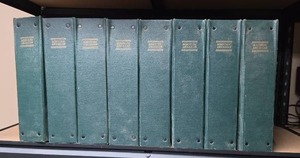 lot 1378 image: Large set of Acientific American Magazines - four full years 1961- 1964 in binders
