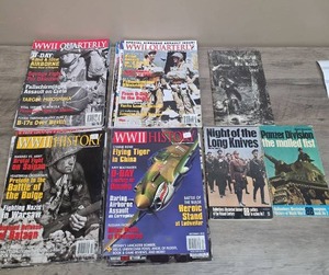 lot 1385 image: War themed books and magazines
