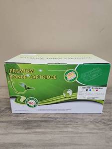 lot 1392 image: HP LaserJet Compatible Toner Cartridge 2-Pack ICC530A Color Set Only has the yellow and magenta.