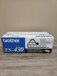 lot 1393 image: Brother TN-430 Black Toner Cartridge