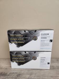 lot 1394 image: Clover CC530A Black Toner Cartridge Set