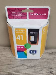 lot 1401 image: HP 41 Tri-Color Inkjet Print Cartridge
