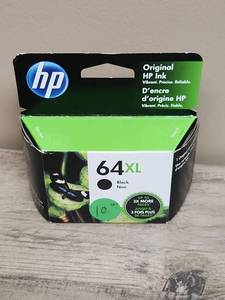 lot 1406 image: HP 64XL Black Ink Cartridge