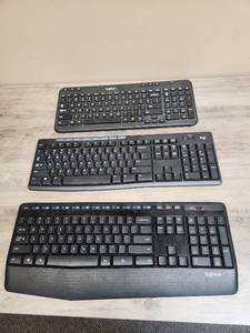 lot 1422 image: Logitech K360 Wireless Keyboard Lot without receivers