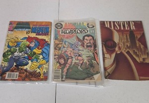 lot 280 image: DC Comics Collection - Megaton Man, Warlord Annual, Mister #3