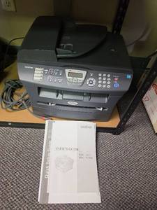 lot 1389 image: Brother MFC-7820N All-in-One Laser Printer with User Manual.  Tested works