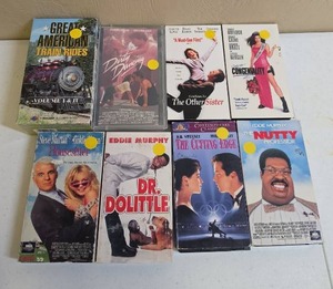 lot 1454 image: Classic VHS Movie Collection - 8 Titles