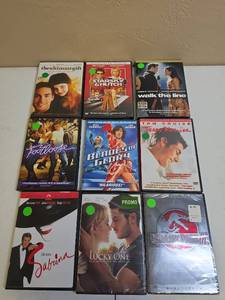 lot 1462 image: DVD Movie Collection Bundle - 9 Classic Films