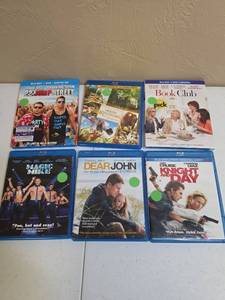 lot 1470 image: Blu-ray Movie Collection - 6 Films Including 22 Jump Street, Magic Mike, Dear John
