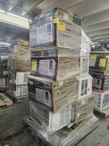 lot 53507 image: LG 12,000 BTU Window Air Conditioners - Lot of 6