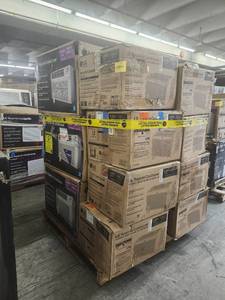 lot 53514 image: LG Window Air Conditioner Units Multi-Capacity BTU Mixed Lot