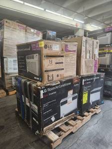 lot 53515 image: LG Room Air Conditioner DUAL Inverter 23500 BTU Window Unit - Mixed Lot of 4