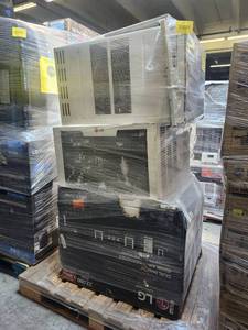 lot 53533 image: LG 22000 BTU Dual Inverter Window Air Conditioner - Lot of 3