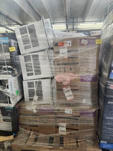 lot 53535 image: LG 14000 BTU Window Air Conditioner Unit - Lot of 7