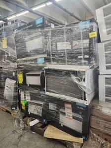 lot 53536 image: LG LW1522IVSM 14000 BTU Room Air Conditioner - Lot of 6