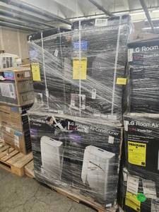 lot 53537 image: LG Portable Air Conditioner Dual Inverter 10000 BTU - Lot of 7