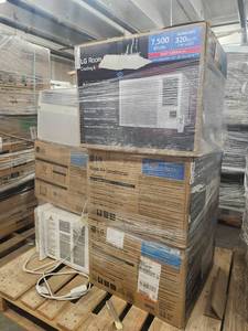 lot 53538 image: LG Room Air Conditioner 7500 BTU Window Unit - Lot of 6