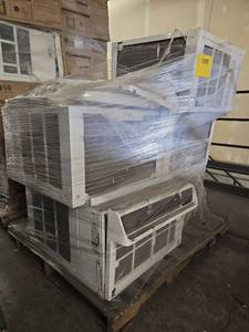 lot 53615 image: LG 14000 BTU Window Air Conditioner Unit- BULK Lot