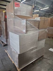 lot 53622 image: Pallet of Mixed Microwaves Magicchef, Panasonic, Galanz,  and Sharp - Refurbished BULK Lot