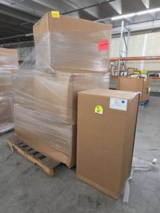 lot 53656 image: Pallet of Refurbished In the Wall, Portable, and Window Air Conditioner Units