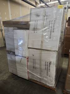lot 53663 image: Pallet of CP Toys Dream House with Furniture Wooden Dollhouse