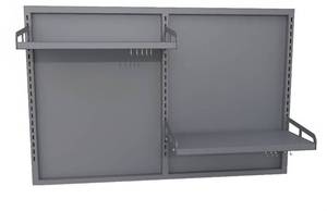 lot 19696 image: Castle Lake Outdoor Kitchen Storage Wall and Shelves
