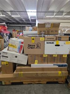 lot 53849 image: Pallet of Mixed Home Improvement Parts and Hardware Lot and More