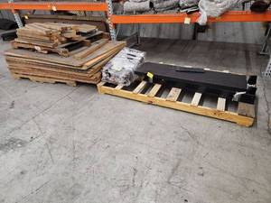 lot 53866 image: Industrial Warehouse Shelving System Parts and Hardware