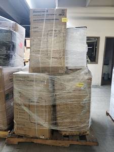 lot 53880 image: Pallet of Honeywell Portable Air Conditioner 3-in-1 Cooling Dehumidifier Fan Unit