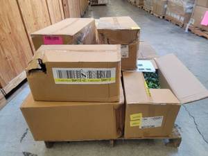 lot 53747 image: Bulk Lot of Wicker Garden Spheres Sets