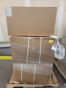 lot 60813 image: LG Smart WiFi Window Air Conditioners with Energy Star - Refurbished 3 count