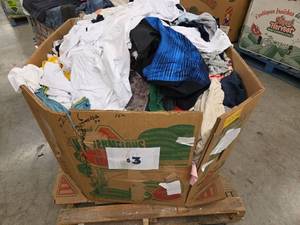 lot 197798 image: Pallet of Various Sizes of Clothing