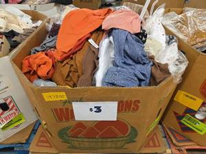 lot 197805 image: Pallet of Various Sizes of Clothing