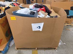 lot 197815 image: Pallet of Various Sizes of Shoes