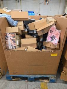 lot 197820 image: Pallet of Various Sizes of Shoes