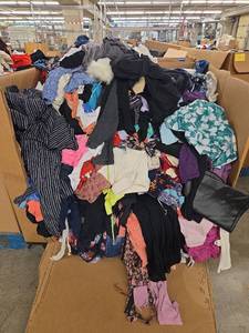 lot 197823 image: Pallet of Various Sizes of Clothing