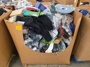 lot 197827 image: Pallet of Various Sizes of Clothing