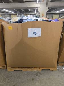 lot 197834 image: Pallet of Various Sizes of Clothing