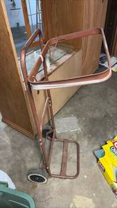 lot 51834 image: Metal Hand Truck Dolly Cart - Retail $25