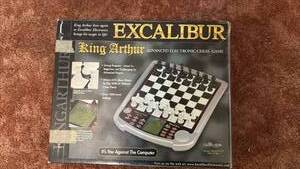 lot 51999 image: Excalibur King Arthur Advanced Electronic Chess Game - Retail $25